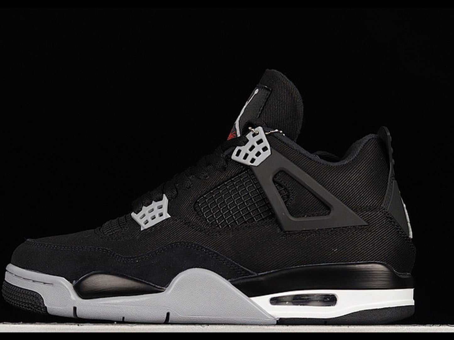 Jordan 4 Retro SE Black Canvas