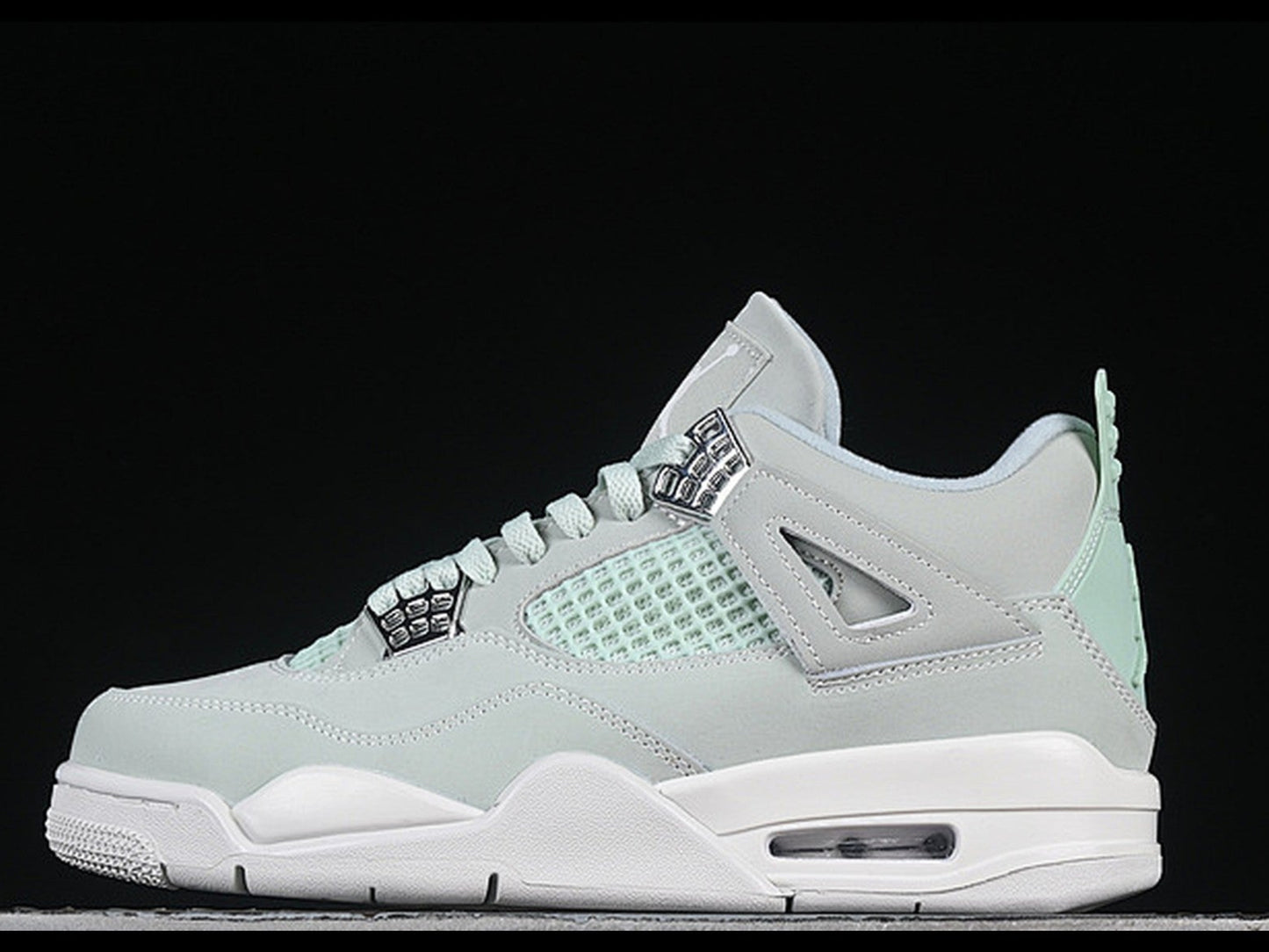 Jordan 4 Retro Seafoam Sail