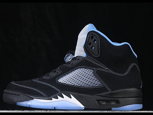 Jordan 5 Retro Black University Blue