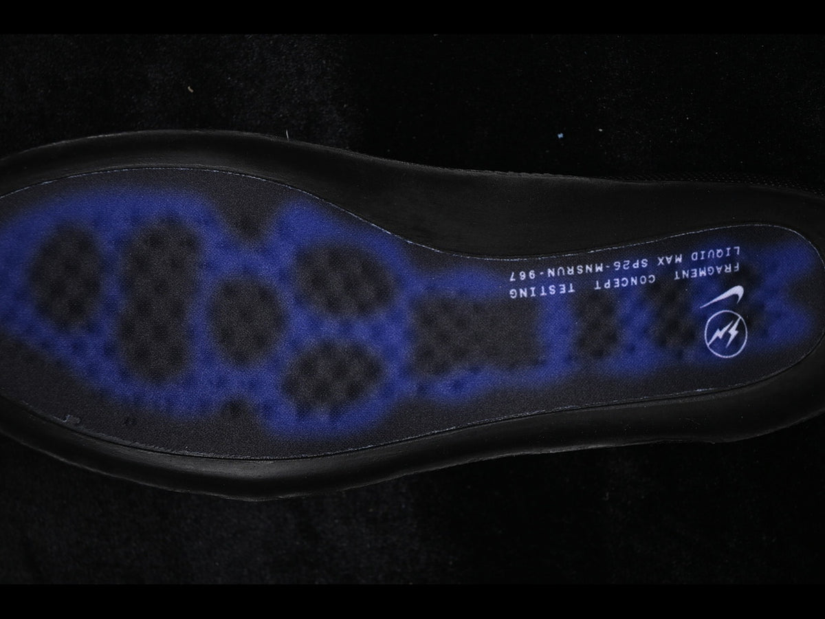 Fragment Design x Nike Air Liquid Max Black Anthracite