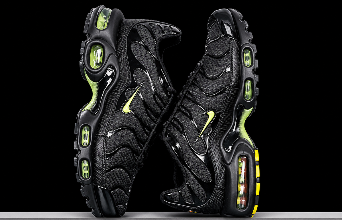 Nike Air Max Plus Black Volt Ice