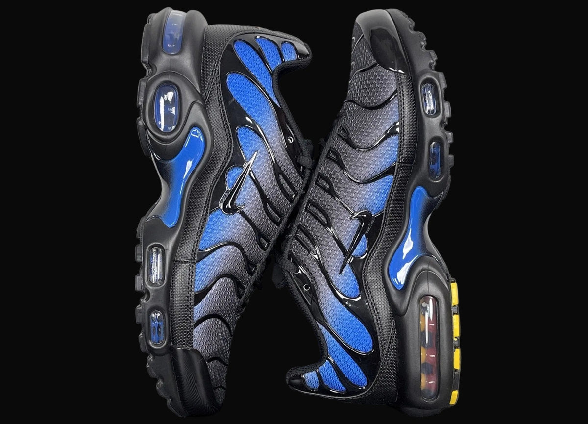 Nike Air Max Plus Black Blue Crystal