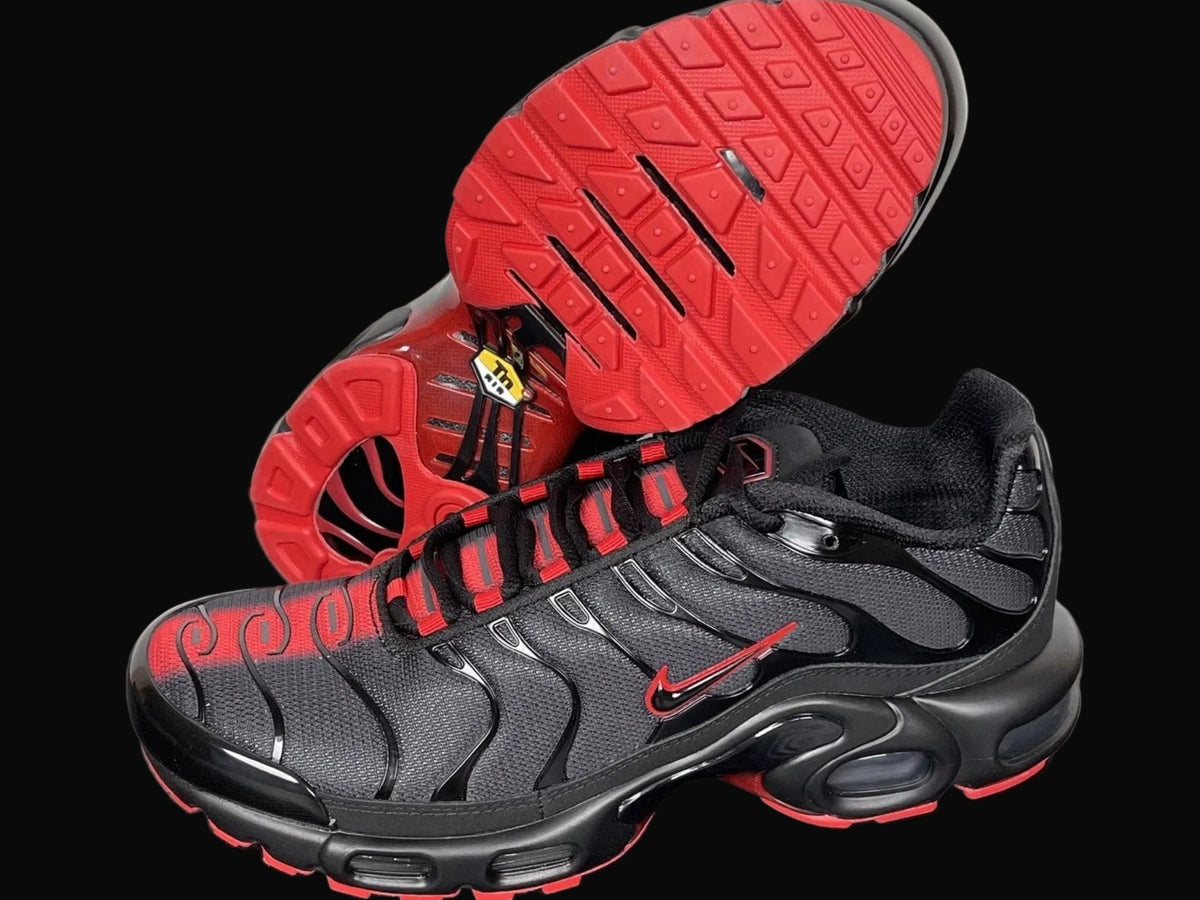 Nike Air Max Plus Sith Lightsaber Black Red