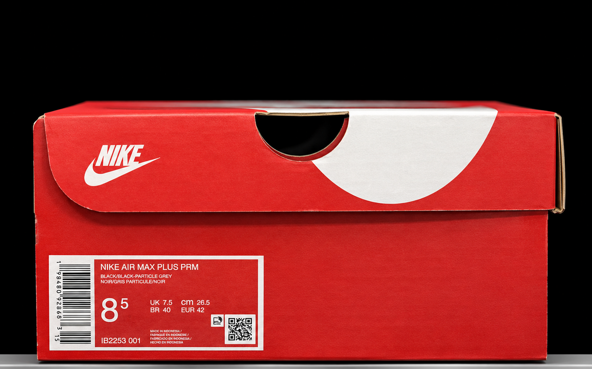 PSG Nike Air Max Plus Premium Black Particle Grey