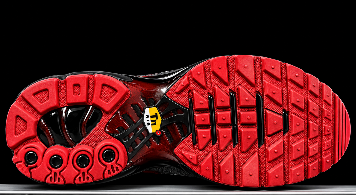 Nike Air Max Plus Sith Lightsaber Black Red