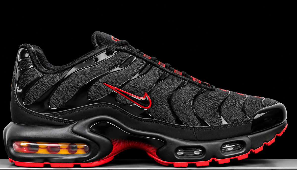Nike Air Max Plus Sith Lightsaber Black Red
