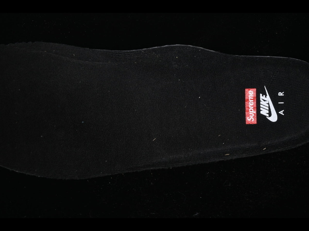 Supreme x Nike Air Force 1 Low 'Black / White'