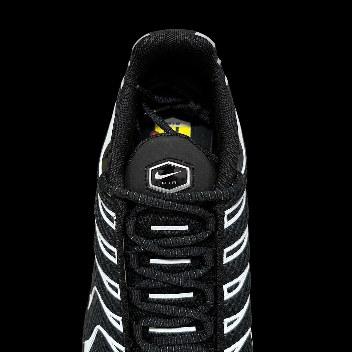 Nike Air Max Plus Premium Black Reflective Silver