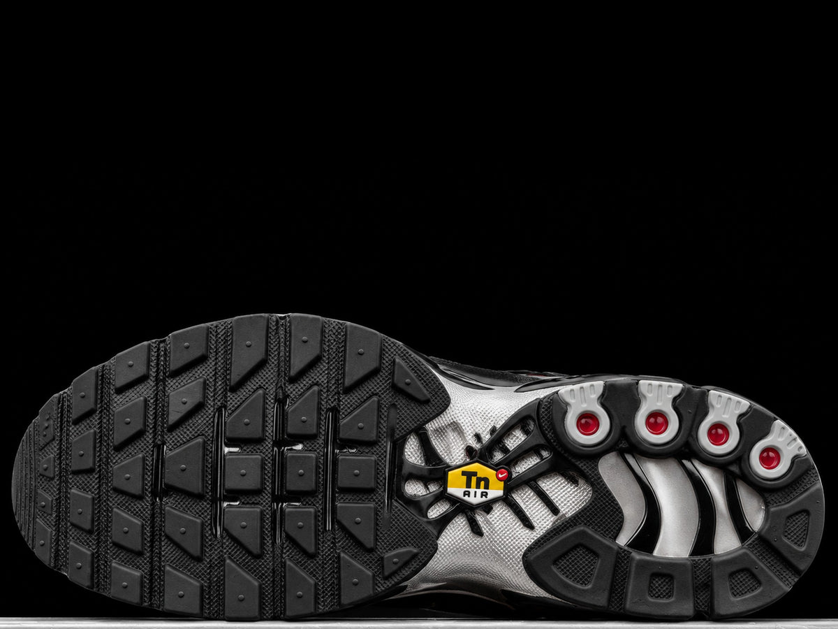 Nike Air Max Plus Premium Black Reflective Silver
