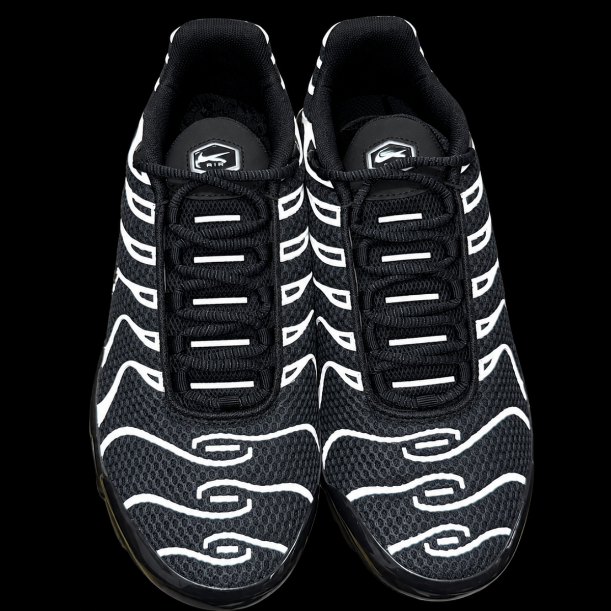 Nike Air Max Plus Premium Black Reflective Silver