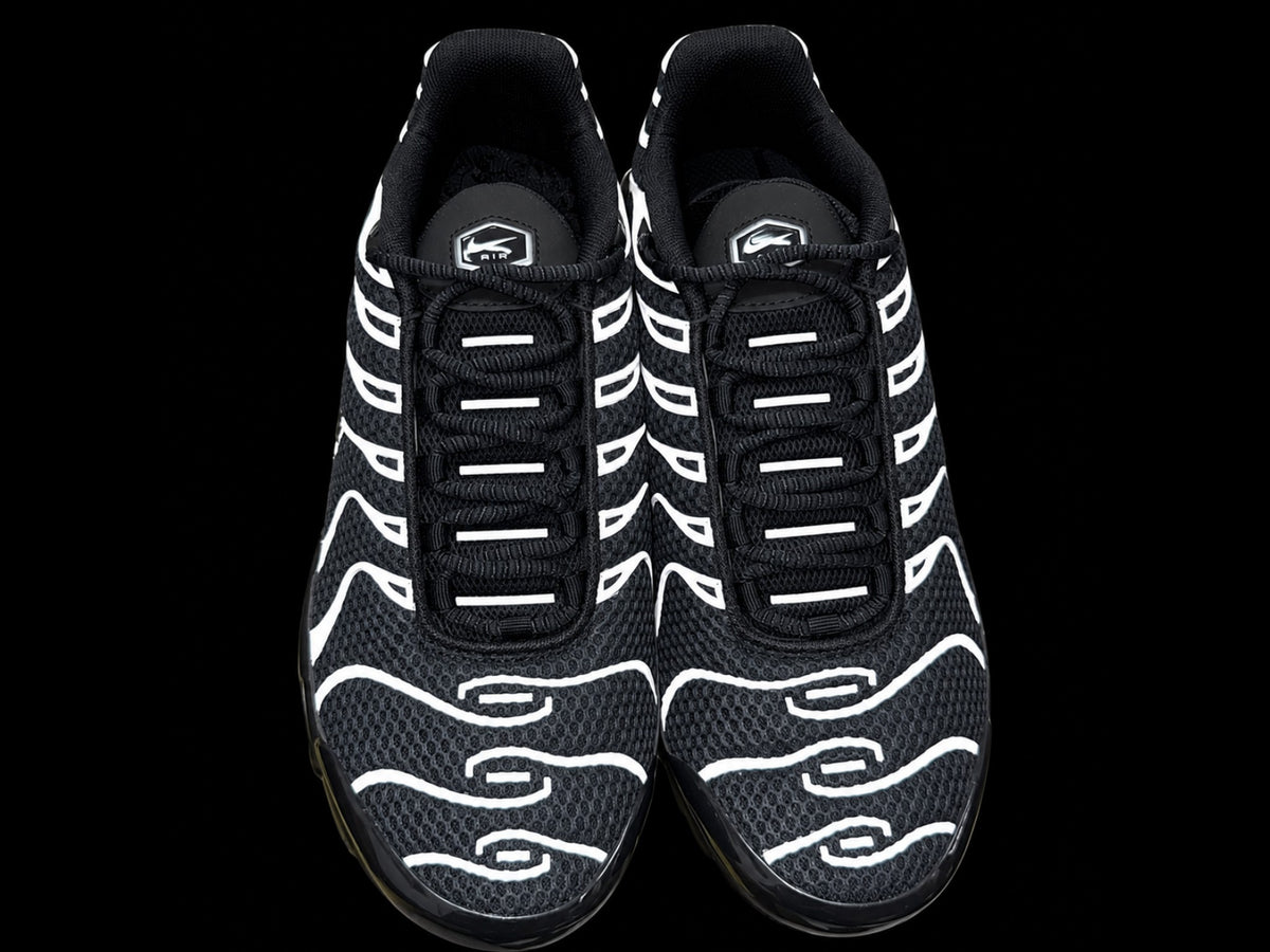 Nike Air Max Plus Premium Black Reflective Silver