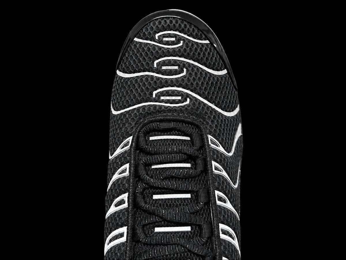 Nike Air Max Plus Premium Black Reflective Silver