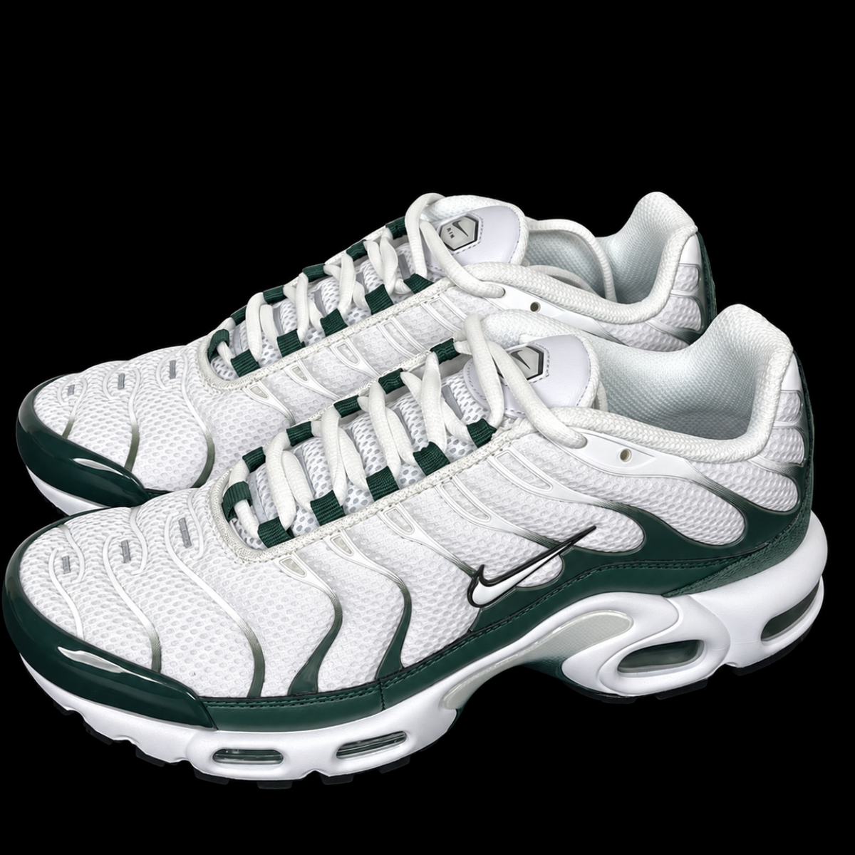 Air Max Plus Multi Swoosh White Green