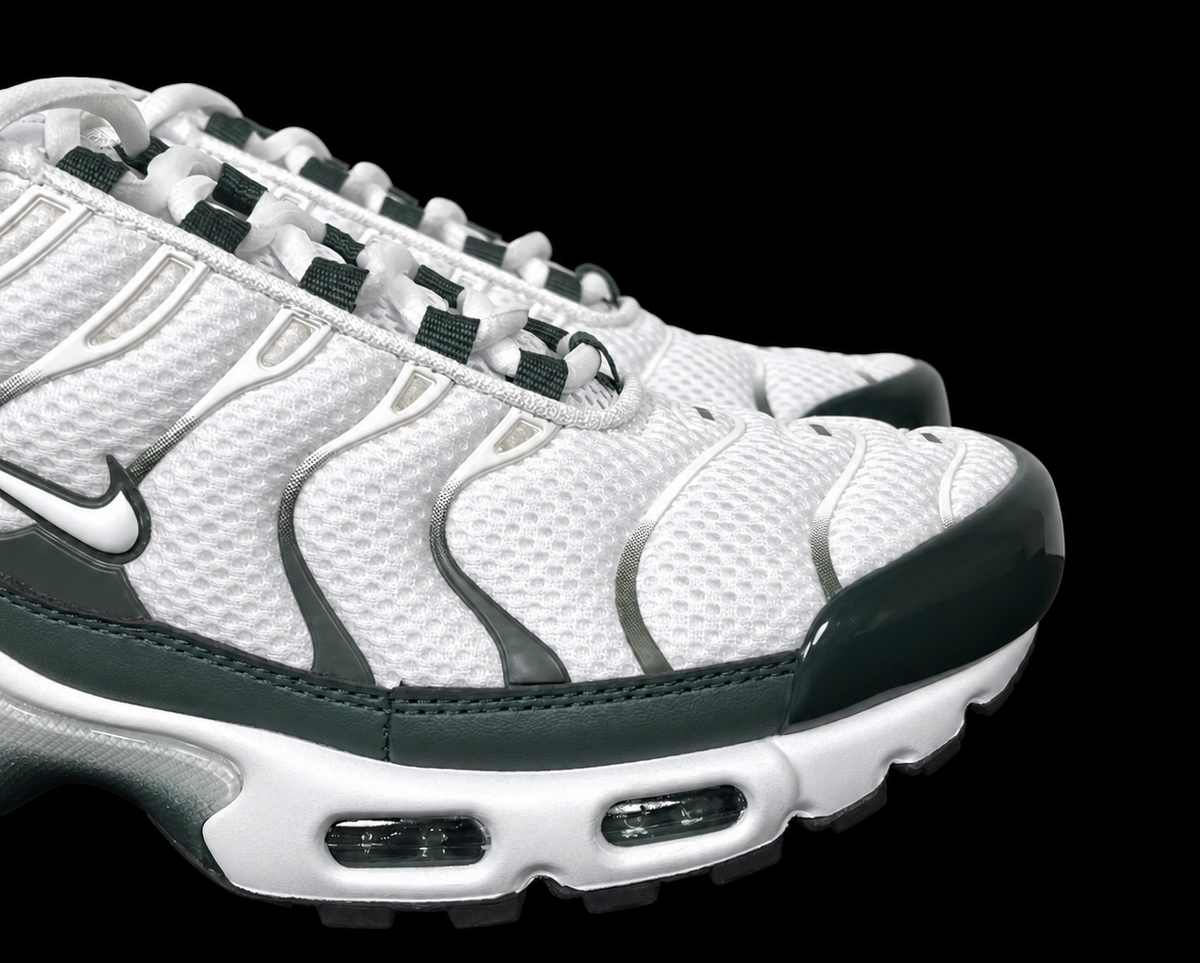 Air Max Plus Multi Swoosh White Green