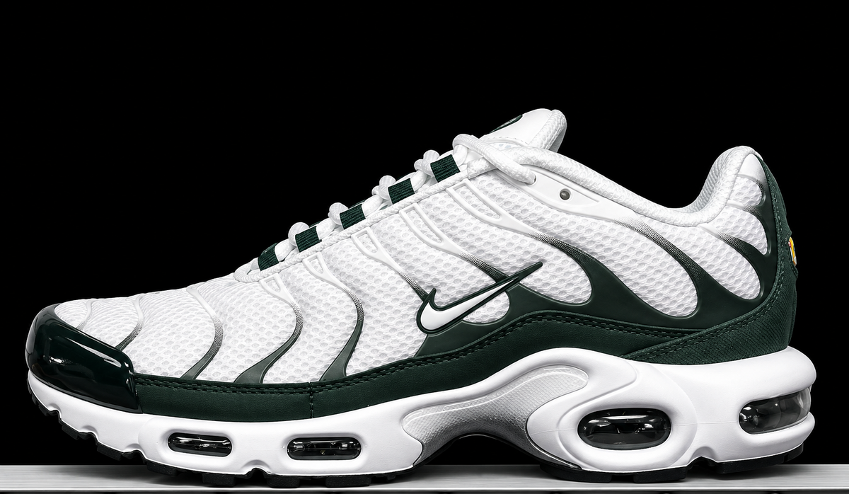 Air Max Plus Multi Swoosh White Green